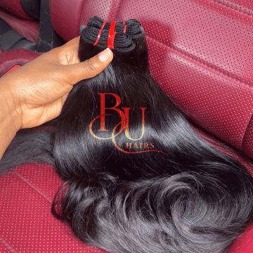 Best Made to Order Pure Human Hairs Vendor in Lagos 79 Double Drawn Flip Bundles (12” - 20”)