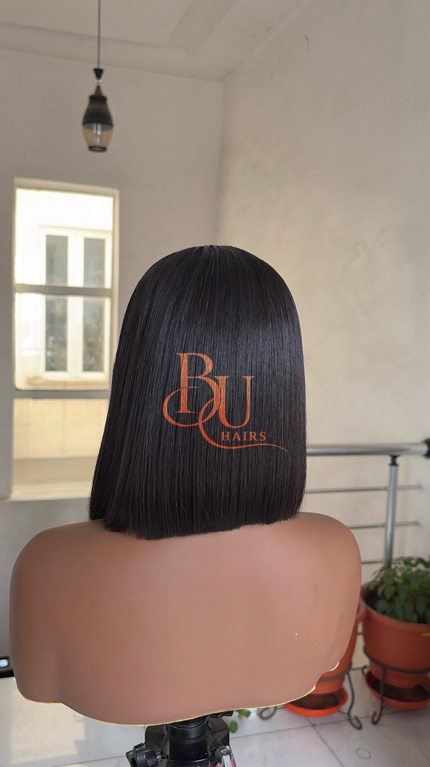 10” Fringe SDD Bone Straight Wig 3 10” Fringe SDD Bone Straight Wig - Image 3