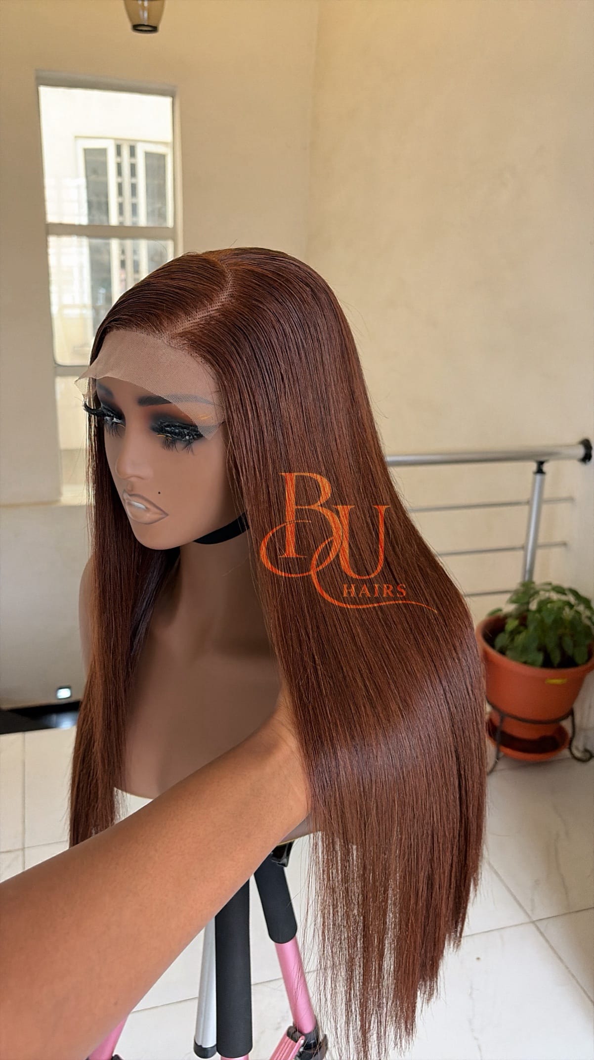 20” Brown (5 x 5) SDD Bone Straight Wig 1 20” Brown (5 x 5) SDD Bone Straight Wig