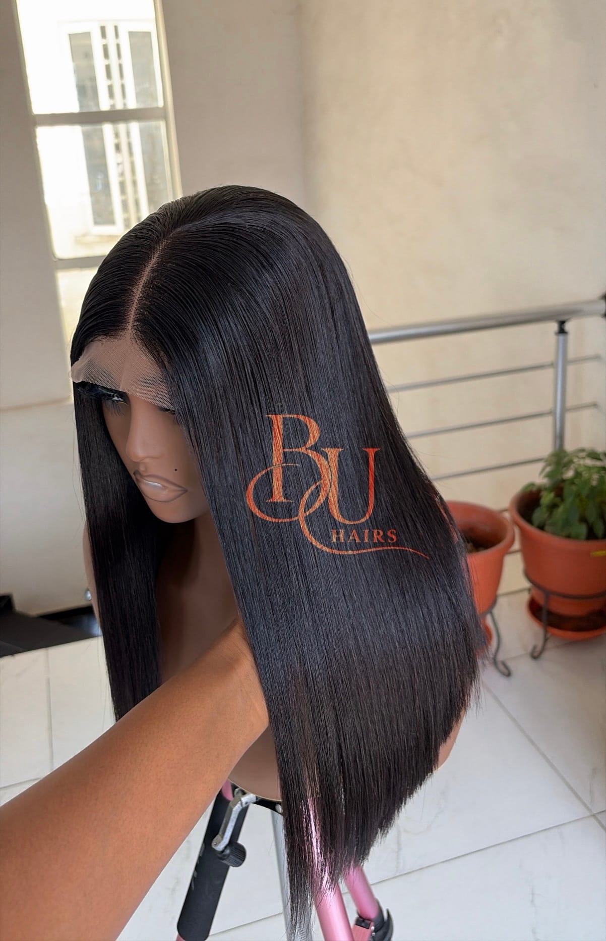 (14” - 18”) SDD 2 x 4 Bone Straight Wig 2 (14” - 18”) SDD 2 x 4 Bone Straight Wig - Image 2