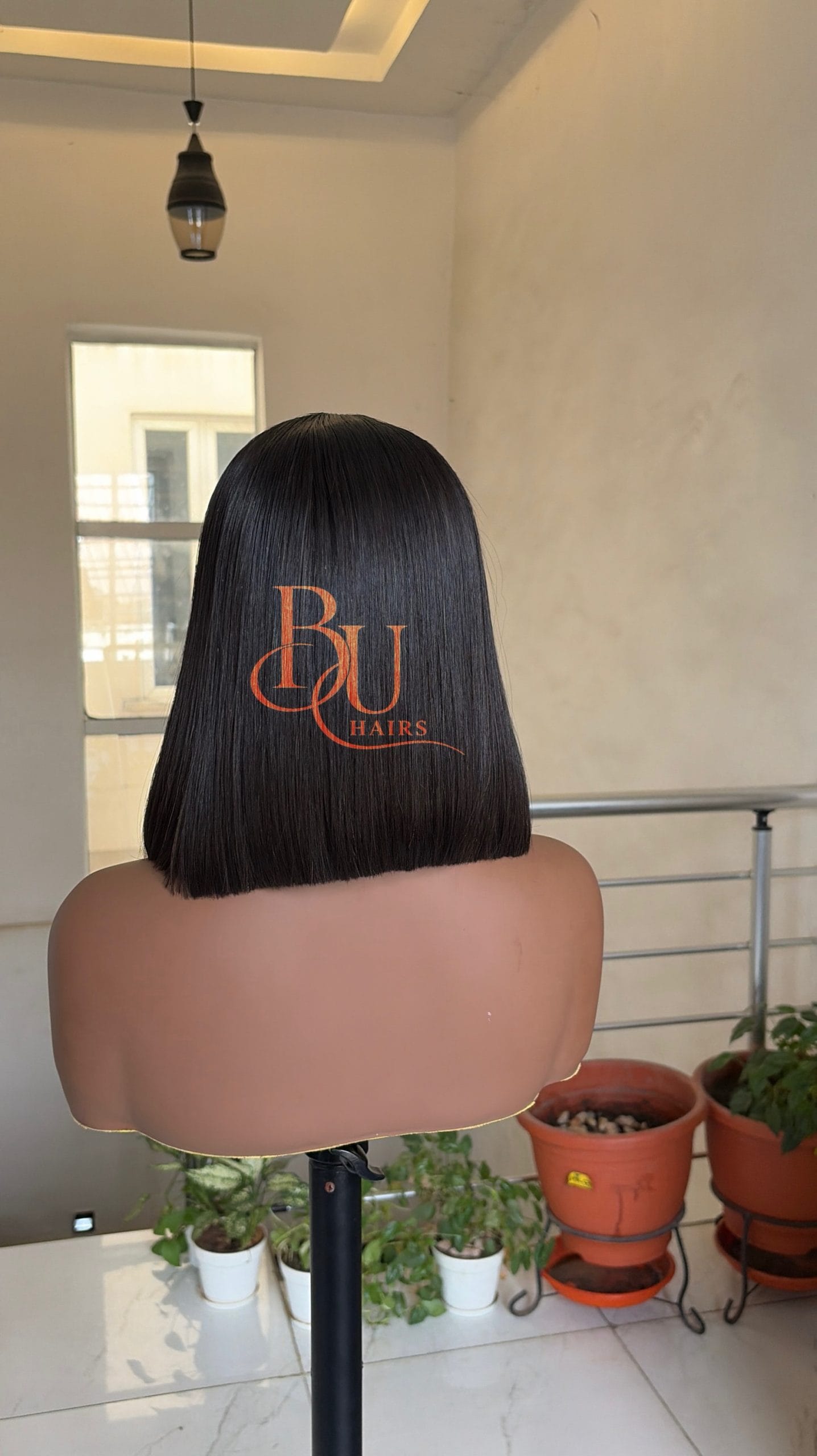 10” Glueless Closure Styling (5 x 5) SDD Bone Straight Wig 3 10” Glueless Closure Styling (5 x 5) SDD Bone Straight Wig - Image 3