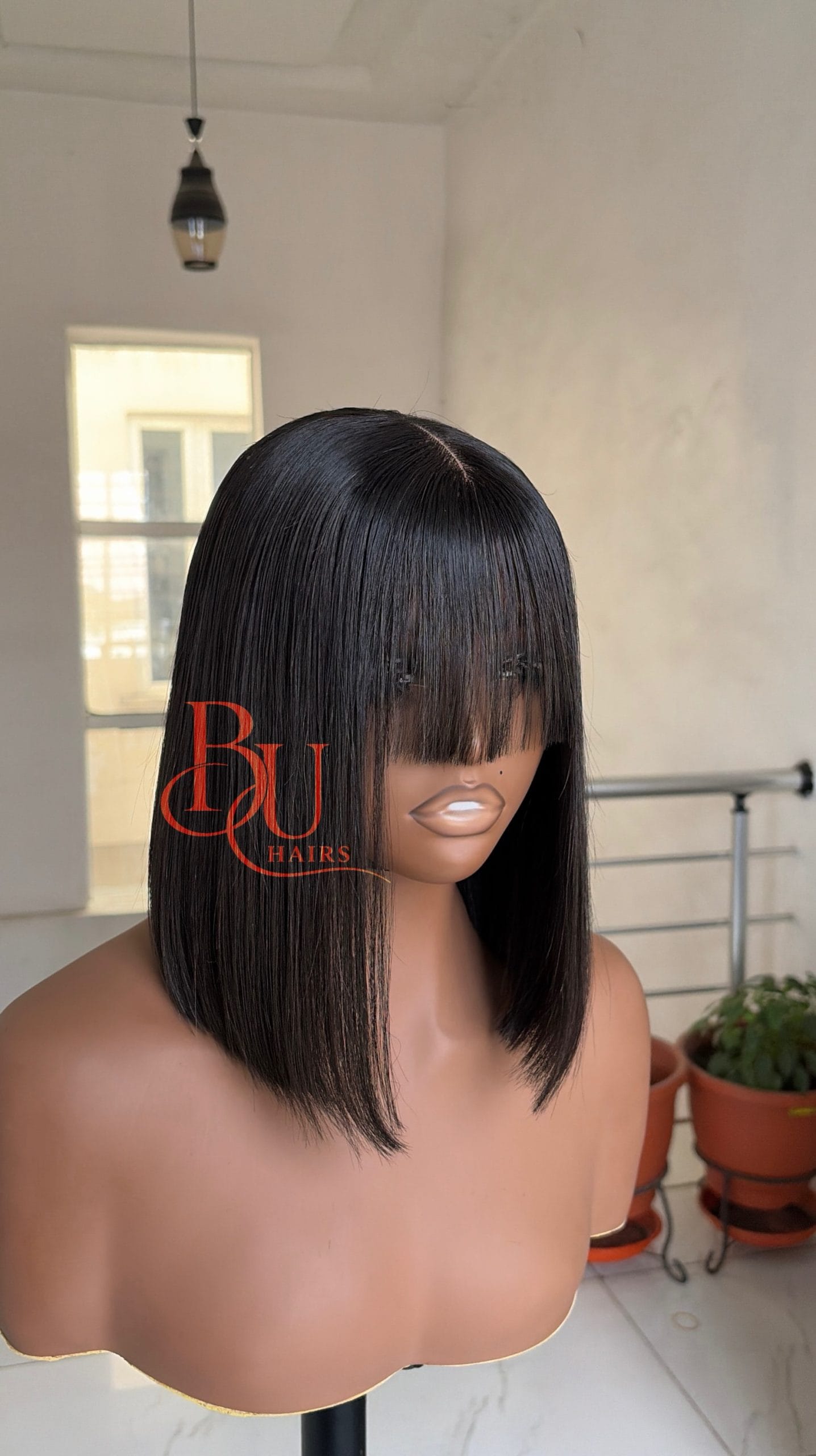 10” Fringe SDD Bone Straight Wig 1 10” Fringe SDD Bone Straight Wig