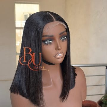 Best Made to Order Pure Human Hairs Vendor in Lagos 73 (8” - 12”) SDD 2 x 6 Bone Straight Wig