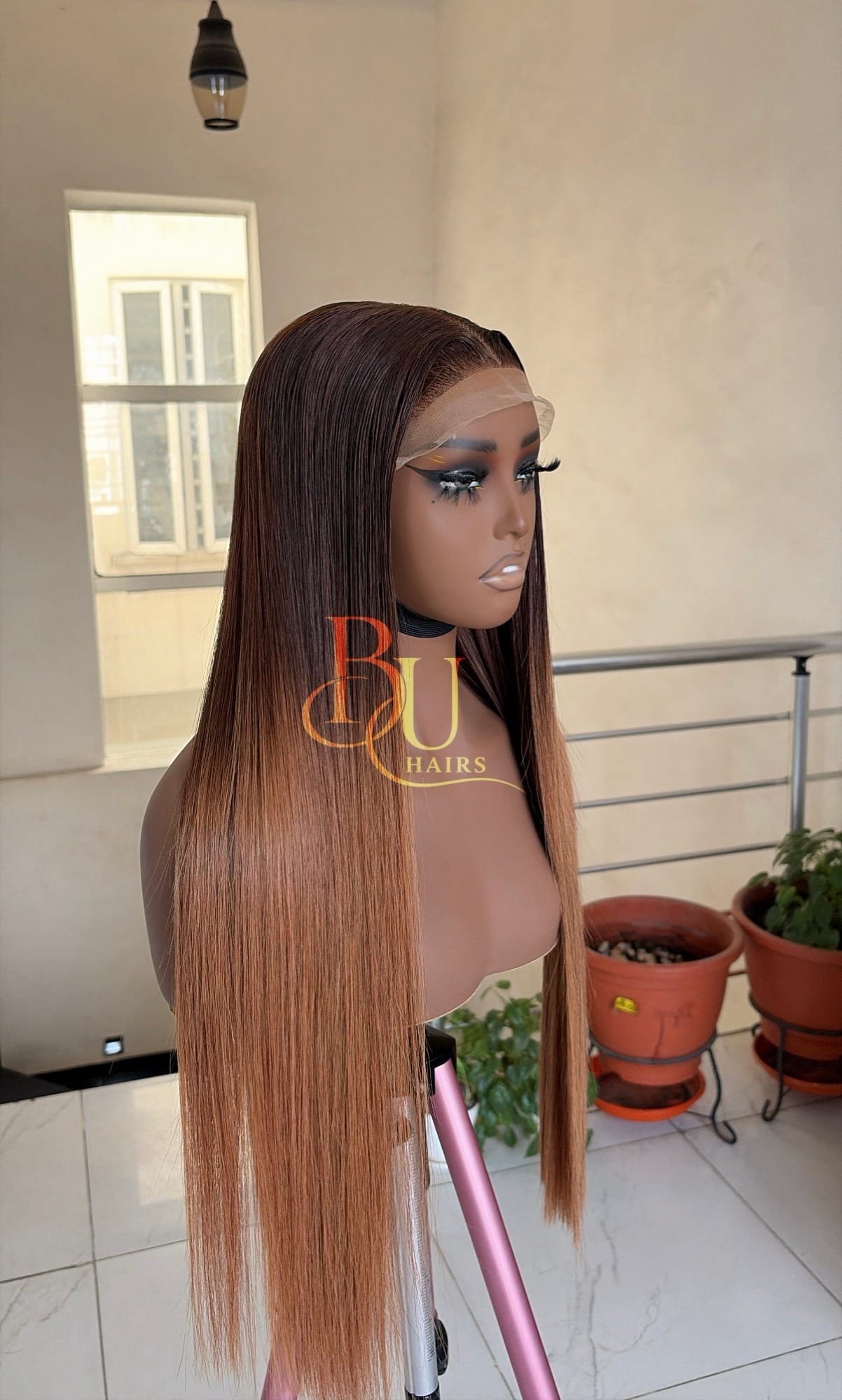 24” Ombre Blonde (5 x 5) SDD Bone Straight Wig 6 24” Ombre Blonde (5 x 5) SDD Bone Straight Wig - Image 6