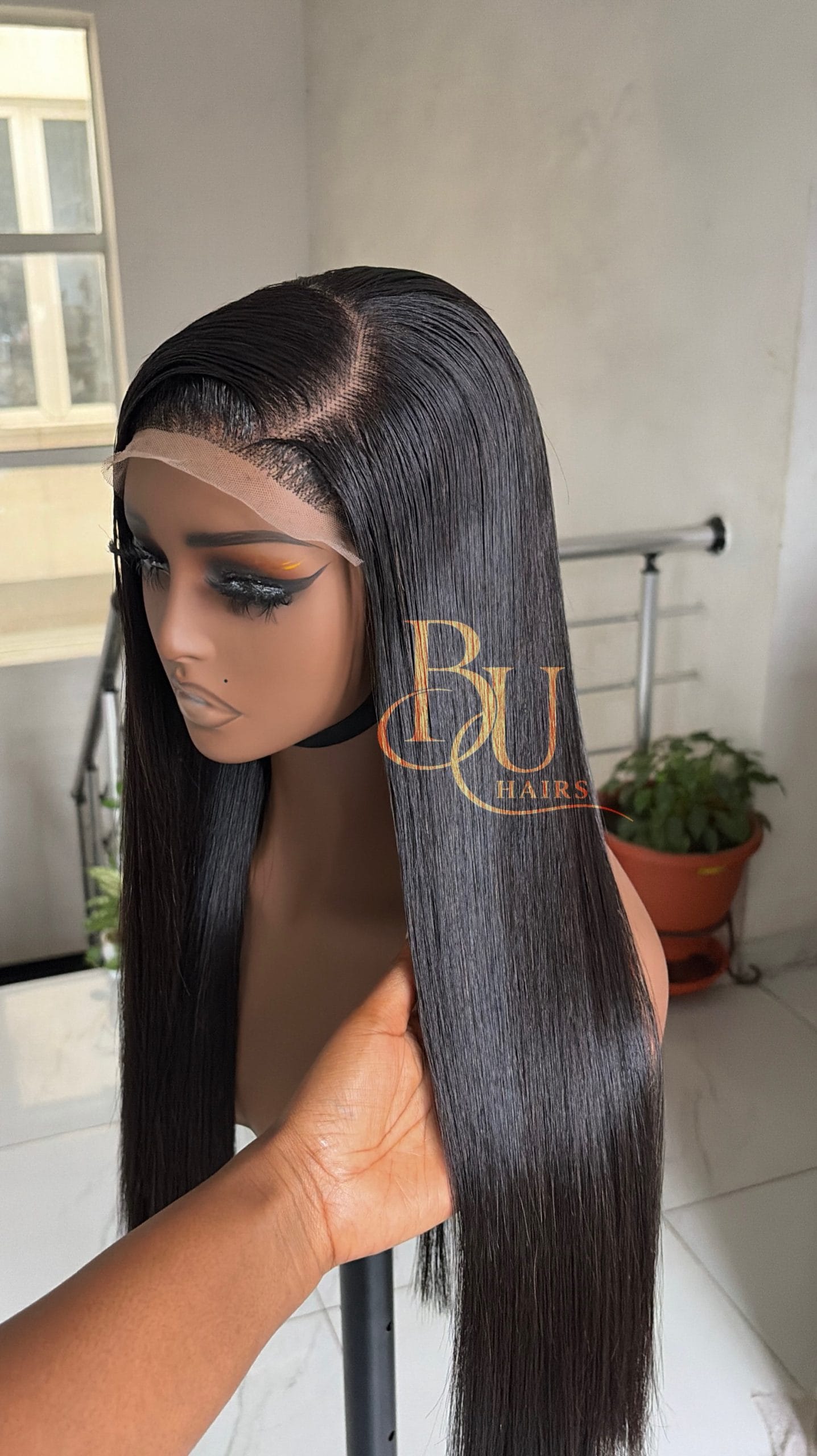 (18” - 24”) SDD 5 x 5 Bone Straight Wig 2 (18” - 24”) SDD 5 x 5 Bone Straight Wig - Image 2