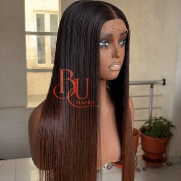 Ombre Tone Bone Straight | 2x6 | 24”-30”