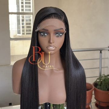 24” SDD (5 x 5) Bone Straight Wig