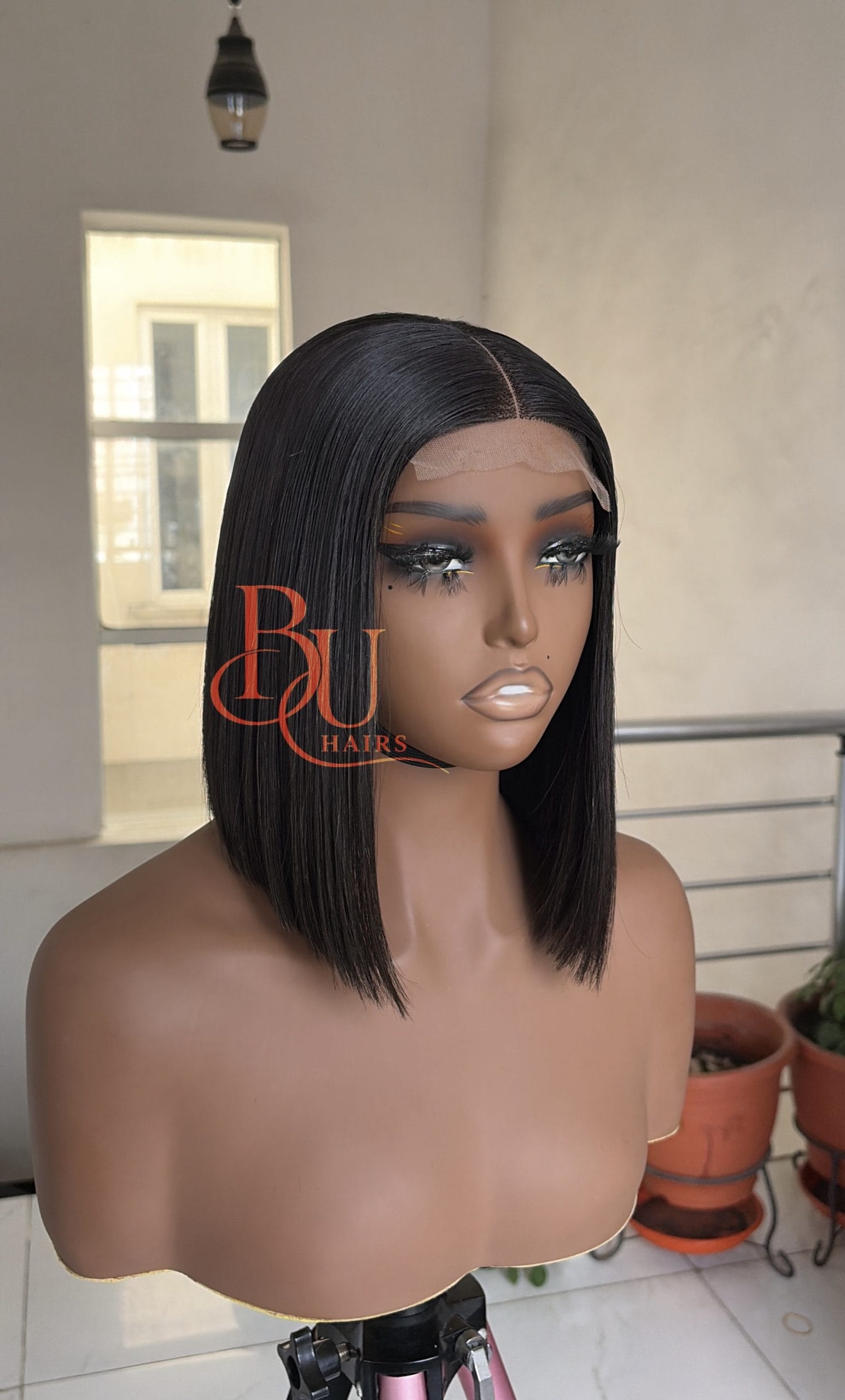 10 inches 2x4 SDD Bone Straight Wig 1 10 inches 2x4 SDD Bone Straight Wig