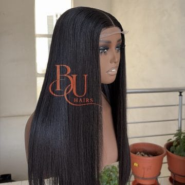 Best Made to Order Pure Human Hairs Vendor in Lagos 20 (18” - 24”) SDD 2 x 6 Bone Straight Wig