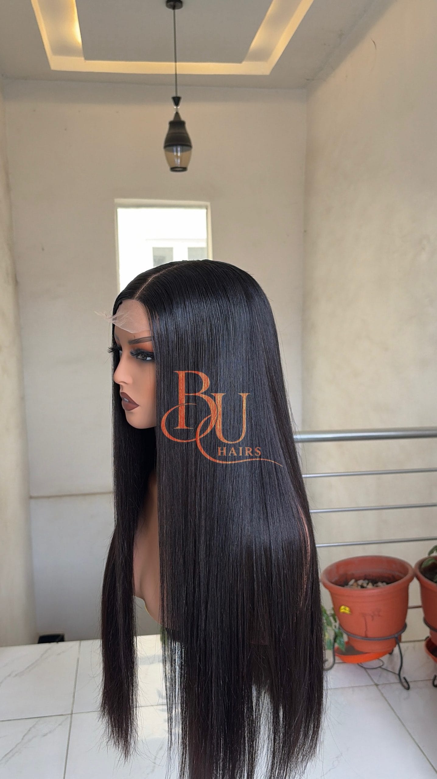 NATURAL Silky Straight SDD (2 x 6) Wig 2 NATURAL Silky Straight SDD (2 x 6) Wig - Image 2