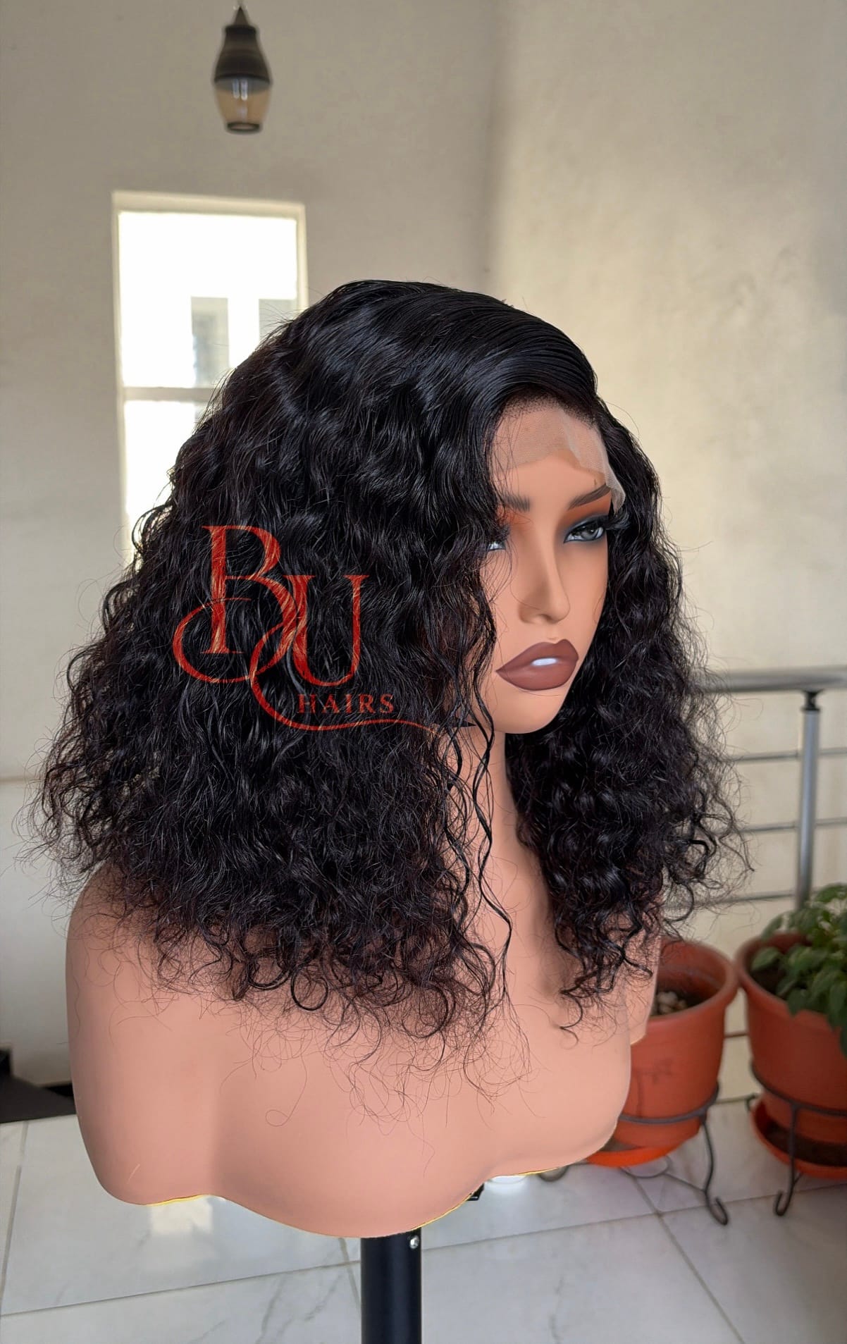 16” Water Curls (5 x 5) SDD Wig 1 16” Water Curls (5 x 5) SDD Wig