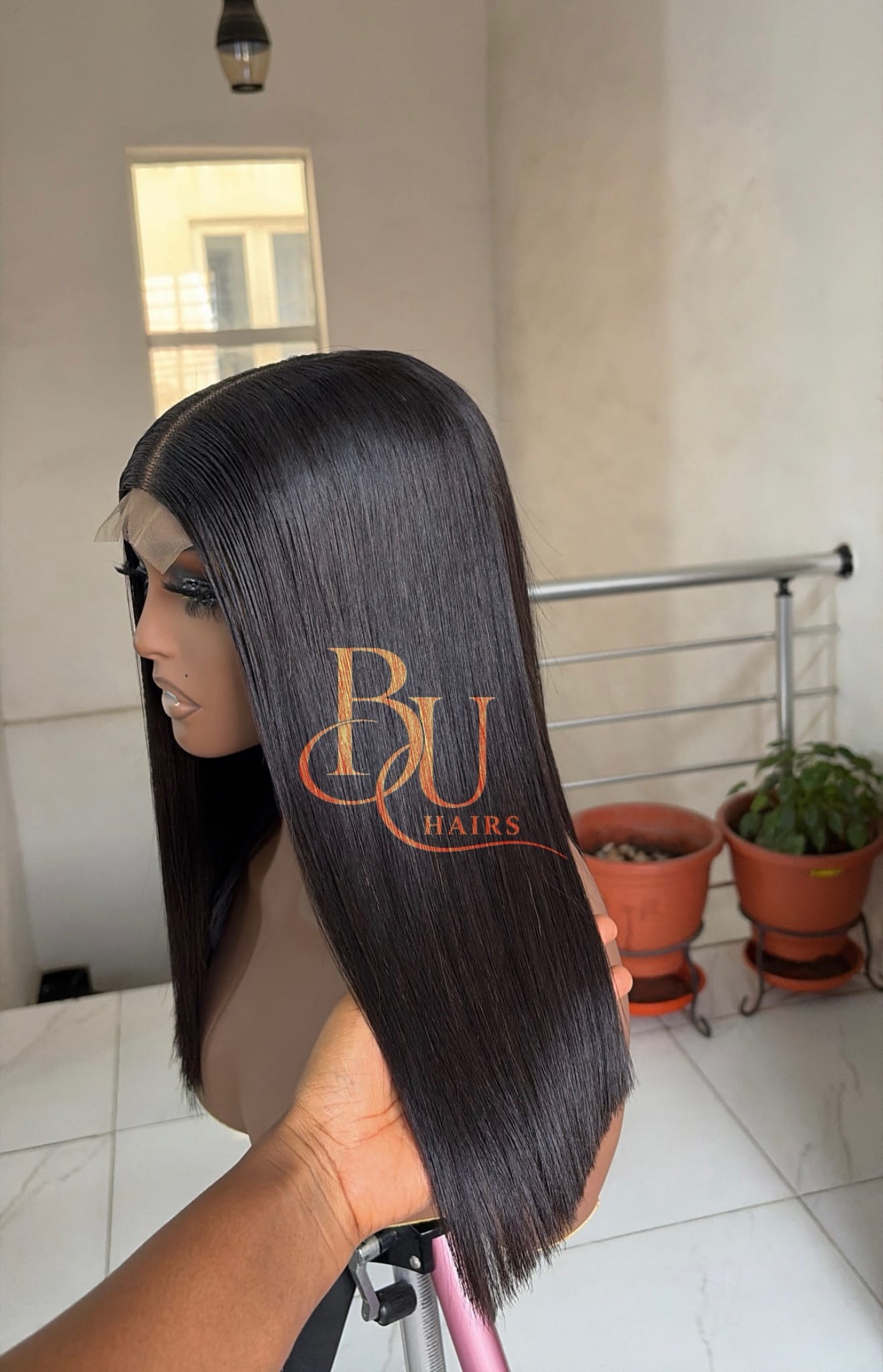 (14” - 18”) SDD 2 x 6 Bone Straight Wig 3 (14” - 18”) SDD 2 x 6 Bone Straight Wig - Image 3