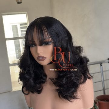 Fringe Wavy Bounce Wig | 10”-18”