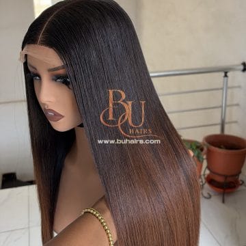 Ombre Tone Bone Straight | 2x6 | 14”-22”