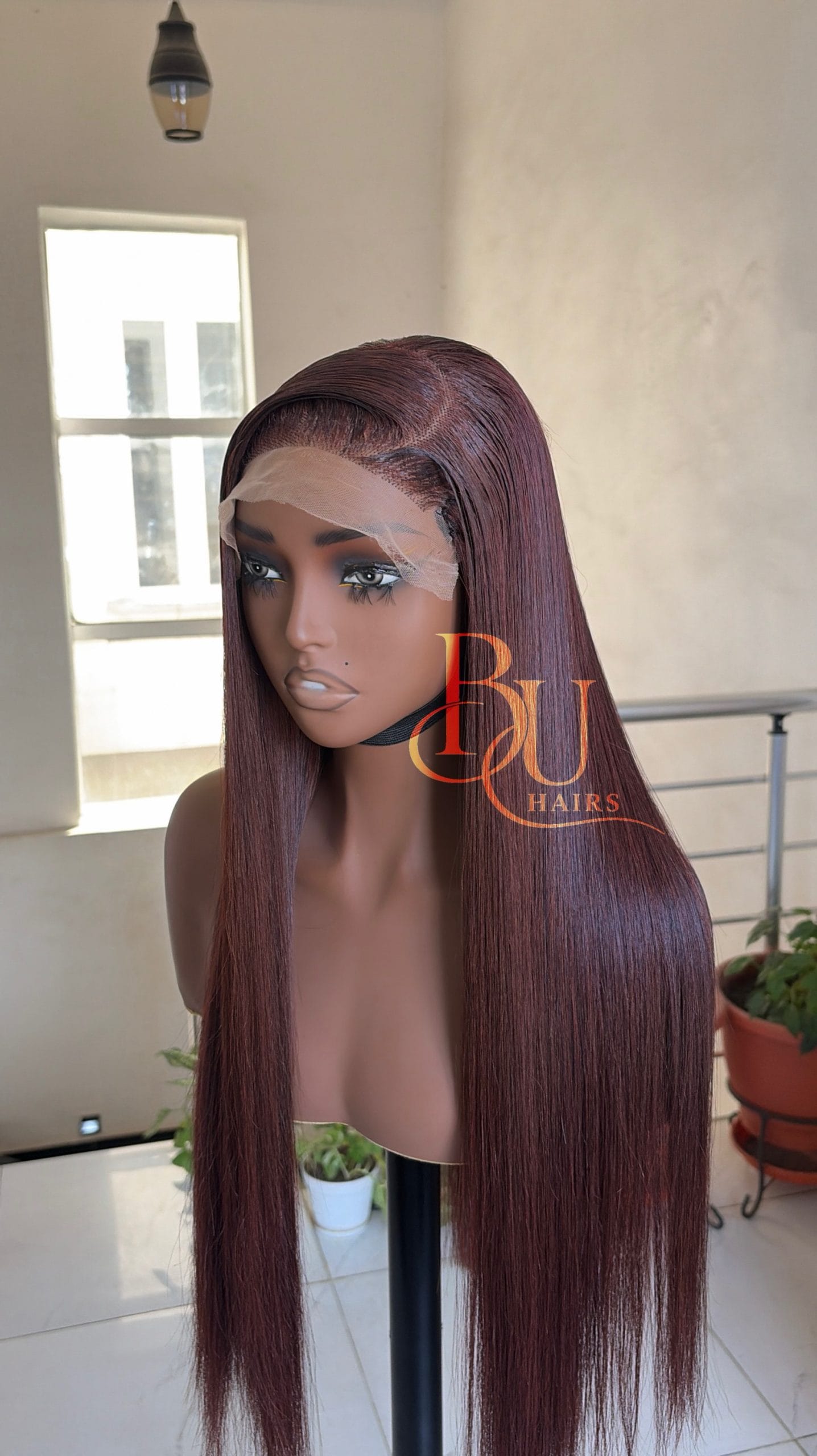 24” Choco Brown (5 x 5) SDD Bone Straight Wig 1 24” Choco Brown (5 x 5) SDD Bone Straight Wig