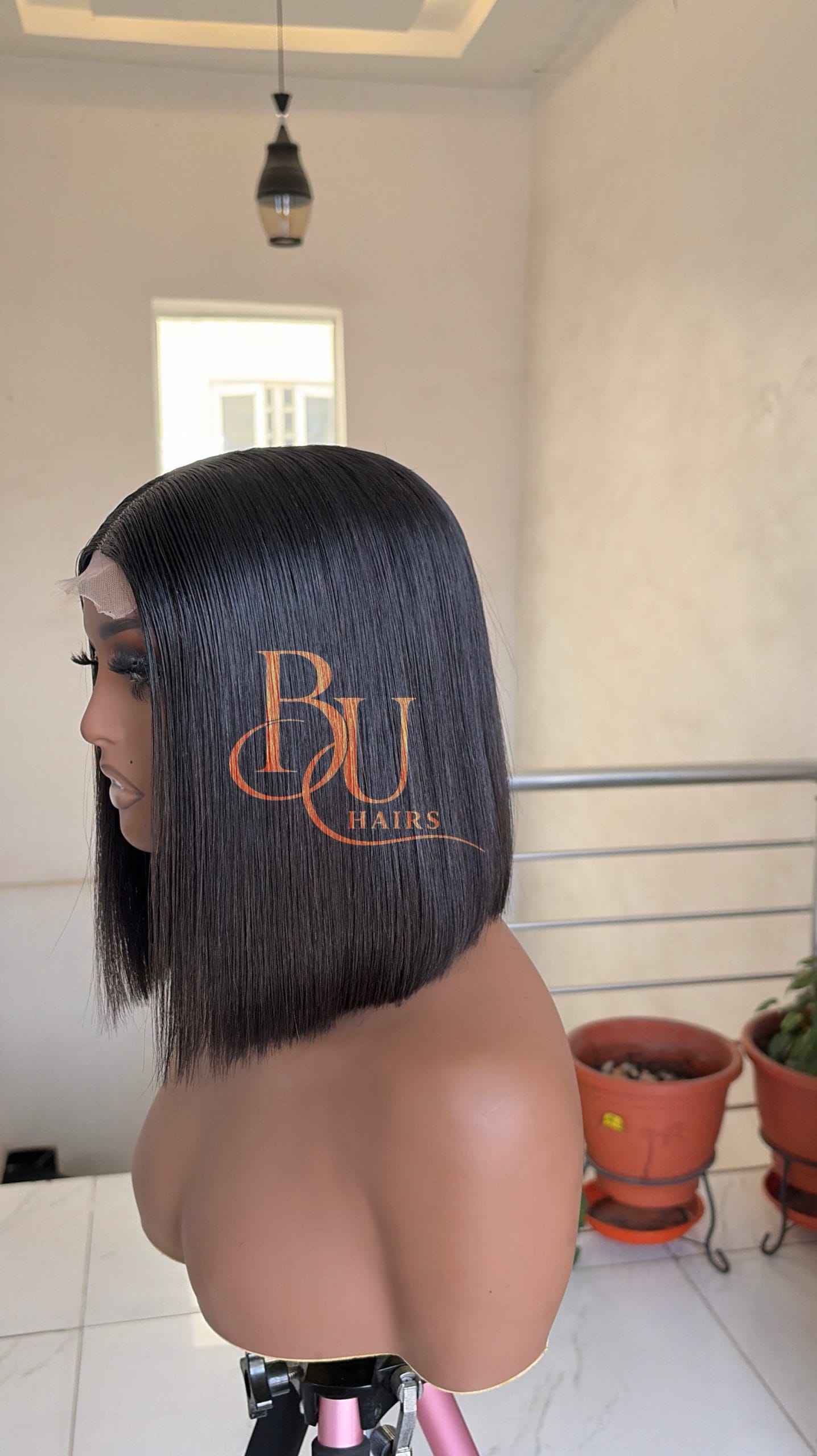 10 inches 2 x 6 SDD Bone Straight Wig 3 10 inches 2 x 6 SDD Bone Straight Wig - Image 3