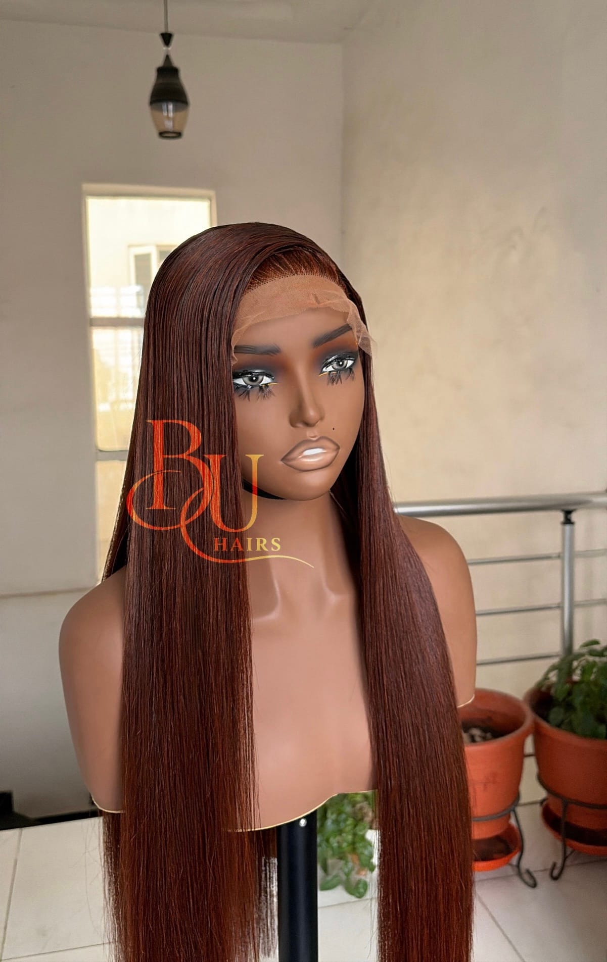 24” Cajun Brown (5x5) SDD Bone Straight Wig 1 24” Cajun Brown (5x5) SDD Bone Straight Wig