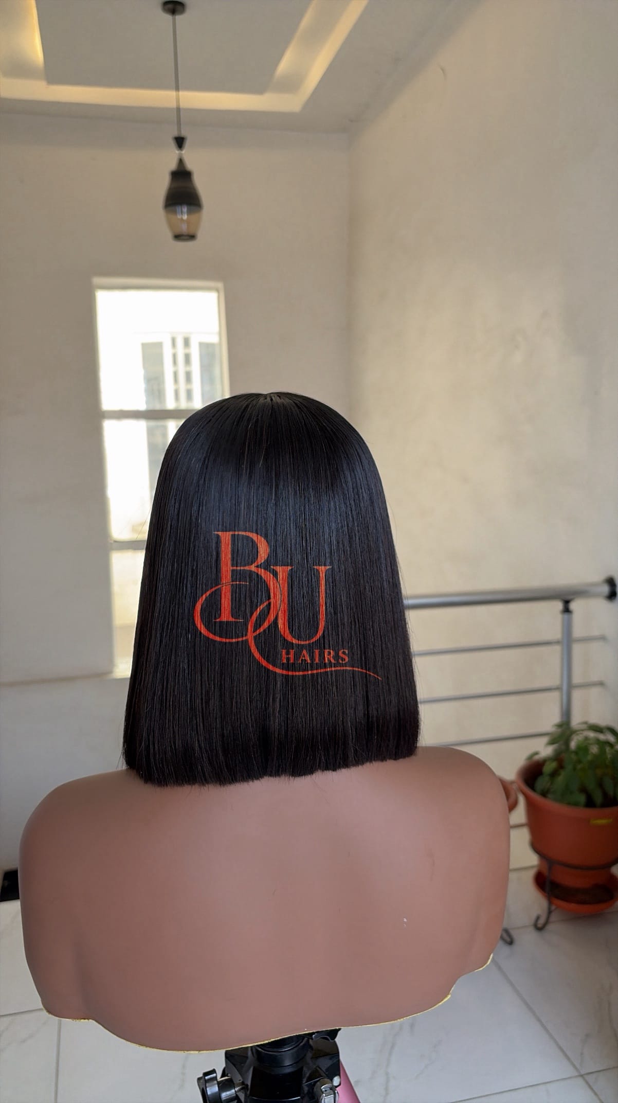 10 inches 2 x 6 SDD Bone Straight Wig 4 10 inches 2 x 6 SDD Bone Straight Wig - Image 4