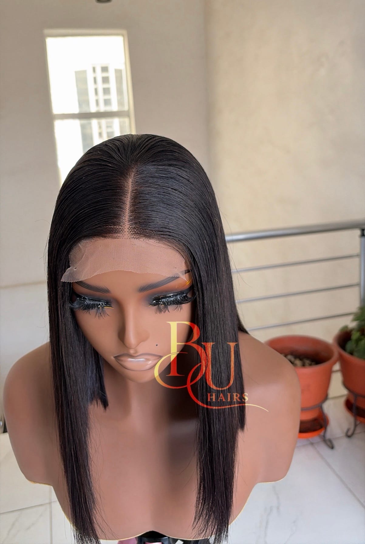 (8” - 12”) SDD 2 x 4 Bone Straight Wig 2 (8” - 12”) SDD 2 x 4 Bone Straight Wig - Image 2