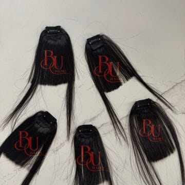 Best Made to Order Pure Human Hairs Vendor in Lagos 30 Fringe Clip - Detachable