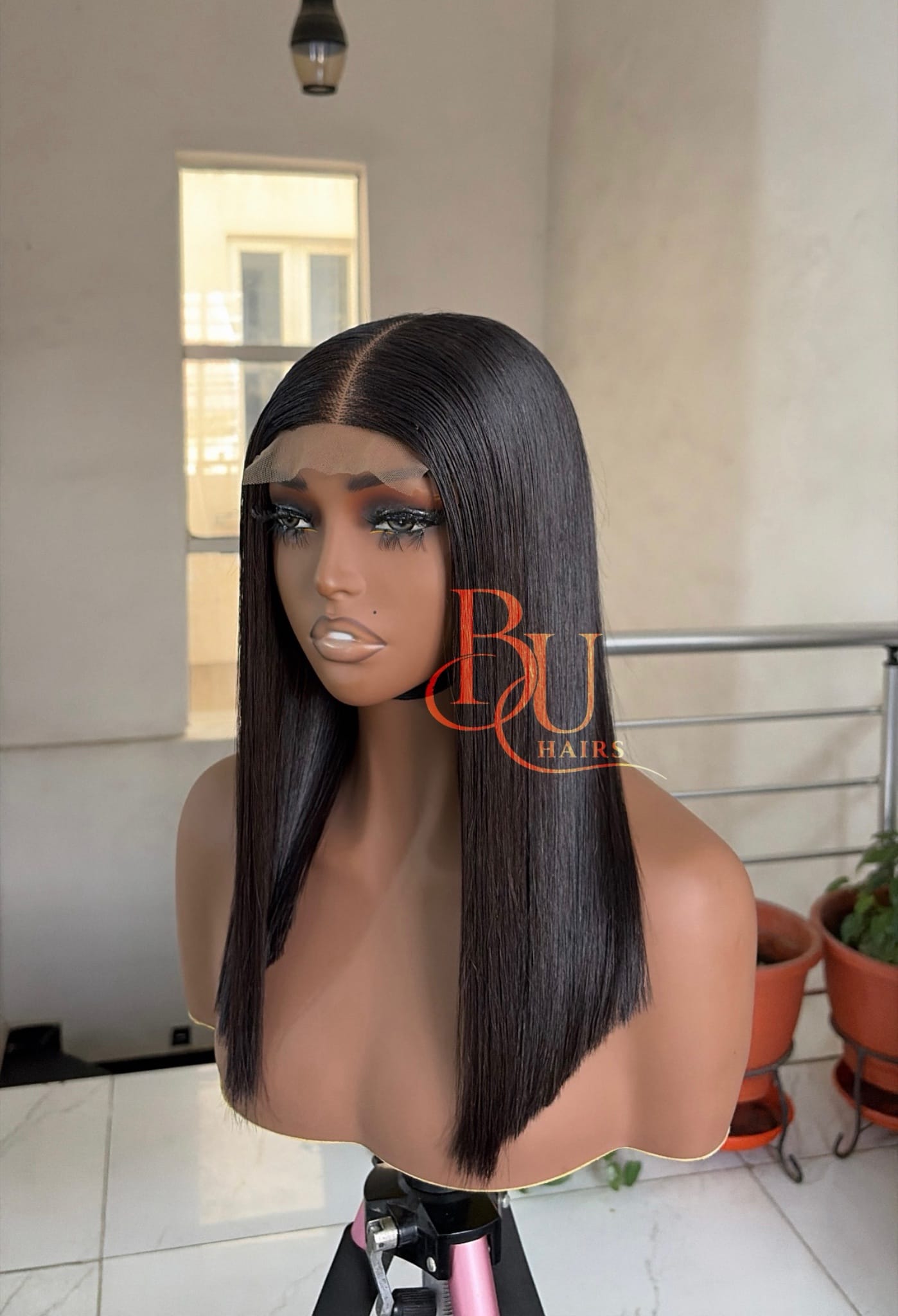 (14” - 18”) SDD 2 x 6 Bone Straight Wig 1 (14” - 18”) SDD 2 x 6 Bone Straight Wig