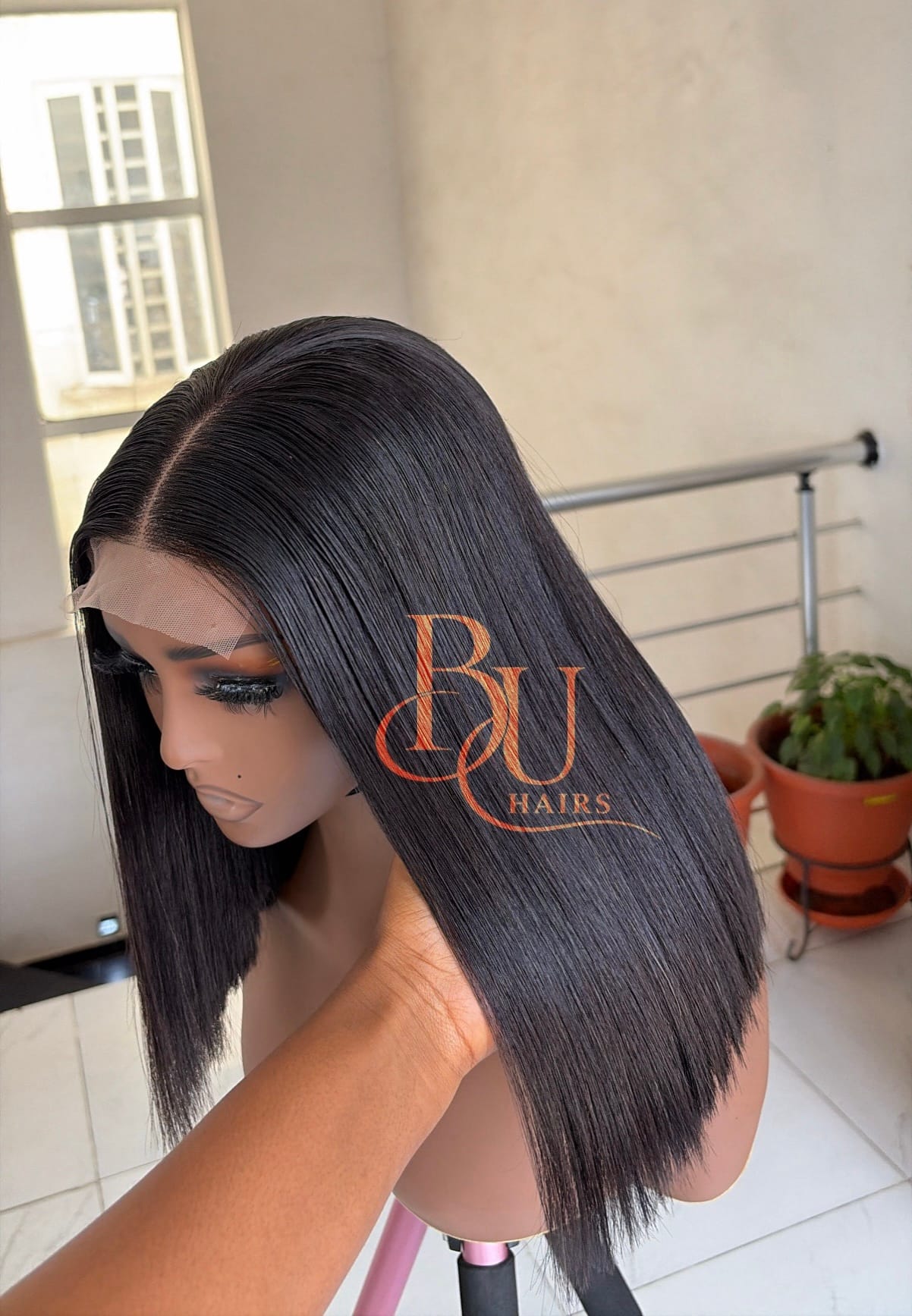 (8” - 12”) SDD 2 x 4 Bone Straight Wig 3 (8” - 12”) SDD 2 x 4 Bone Straight Wig - Image 3