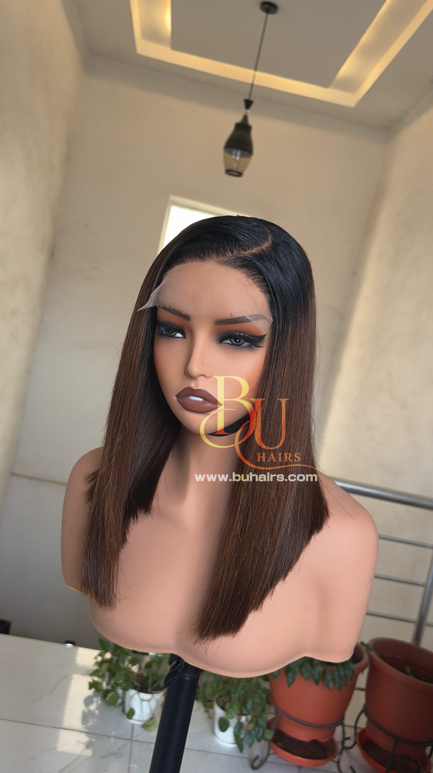 14” Brown SDD Straight Dark Roots 4 14” Brown SDD Straight Dark Roots - Image 4