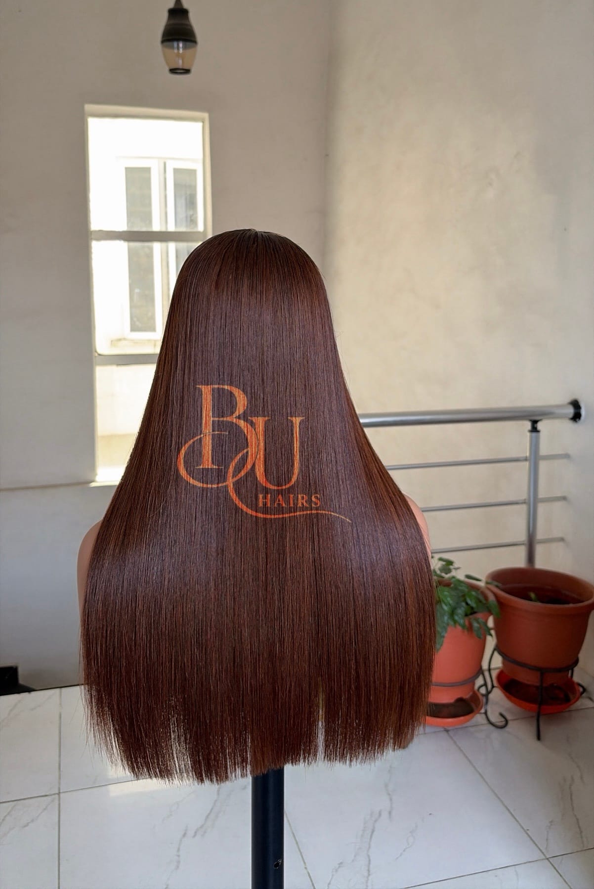 18” Brown (2 x 6) SDD Bone Straight Wig 3 18” Brown (2 x 6) SDD Bone Straight Wig - Image 3