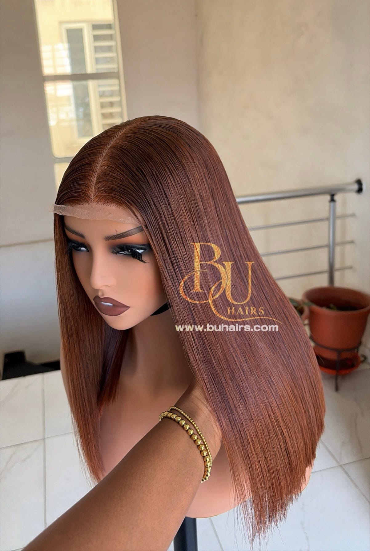 14” Brown (2 x 6) SDD Bone Straight 3 14” Brown (2 x 6) SDD Bone Straight - Image 3